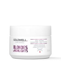 goldwell dualsenses blonde and highlights anti-yellow 60sec treatment 200ml