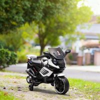 moto electrica para ninos 6v con ruedas de apoyo blanco aiyaplay