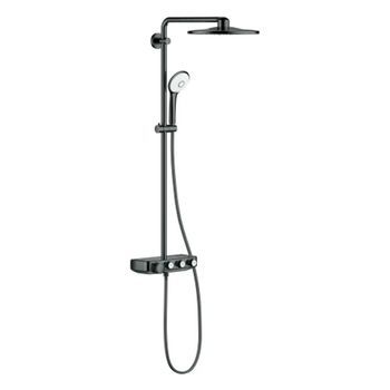 Sistema De Ducha Con Termostato Incorporado Grohe Euphoria Smartcontrol System 310 Duo, Anthracite, 26507a00