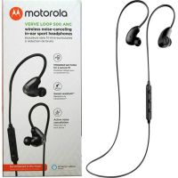 motorola verveloop 500 anc - auriculares bluetooth ip54 cancelacion de ruido fijacion de seguridad color negro