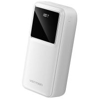 power bank vention fhmw030000mah 225w led display blanco