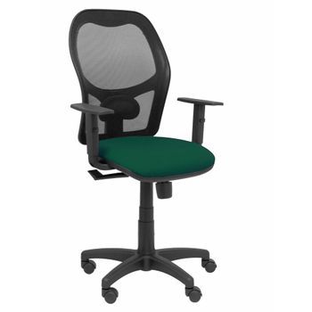 Silla De Oficina P&c Alocén Bali Verde Con Reposabrazos