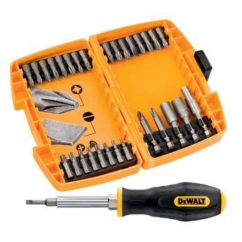 Dewalt Dt71506-qz - Kit De 30 Piezas Para Atornillar Con Atornillador 6-en-1