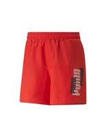 pantalones puma ess logo power hombre rojo
