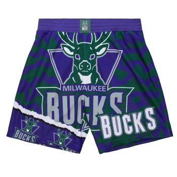 Short Milwaukee Bucks NBA Jumbotron 2 - Mitchell & Ness
