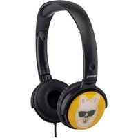 gv-emj18 earmojis kids headphones - llama