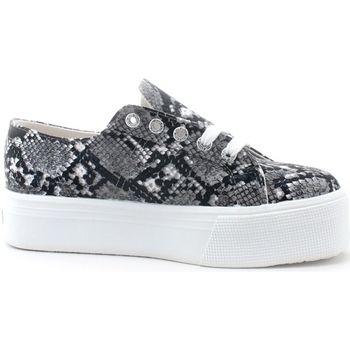 Superga Deportivas Moda 2790 Synsnaket LW Sneaker Animalier Black White S8114DW para mujer