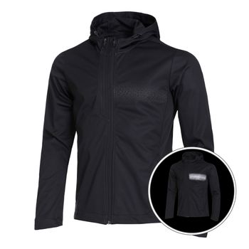 NEO Reflex-Tex Chaqueta Para Correr Hombres-Negro