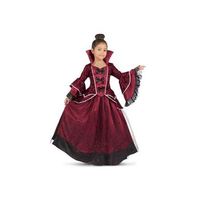 disfraz reina vampira vestido y enagua talla 5-6 anos