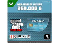 xbox series x s gta online tarjeta tiburon tigre 250000 codigo de descarga juego base se vende por separado
