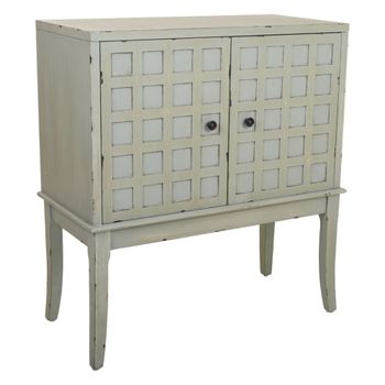 Consola de madera  2 puertas