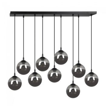 Regleta de techo sagan grafito (9 luces)