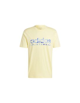 Camiseta adidas House Of Tiro Summer Linear Graphic Hombre Amarillo