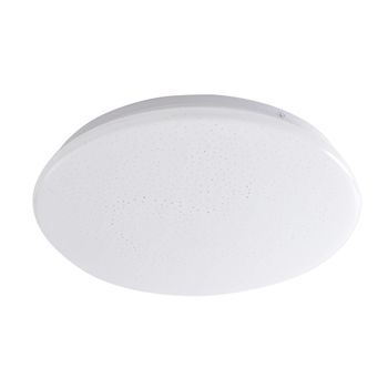 Lámpara de techo led de metal blanco