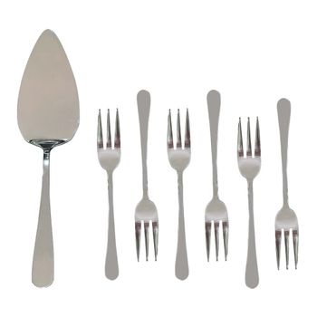 Utensilios de repostería plateados - lote de 7