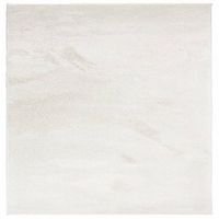 alfombra de pelo corto oviedo beige 200x200 cm vidaxl