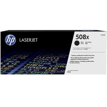 HP 508X Black Original High Capacity Toner Cartridge (CF360X)