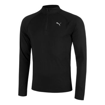 Puma Velocity Cloudspun 1/4 Zip  Camiseta de running Hombres - negro