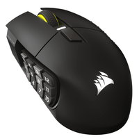 raton gaming corsair scimitar elite wireless se gun metal