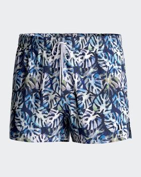 Bañador Short estampado Palmas