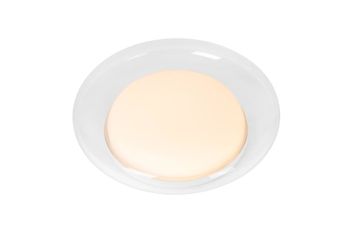 Lámpara de techo de acrílico con 1 led integrado, transparente