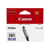 cartucho de tinta original canon cli-581pb azul fotografico 56 ml