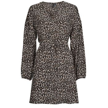 Vero Moda Vestido VMNAJA LS SHORT DRESS WVN GA NOOS para mujer