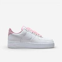 nike deportivas moda air force 1 low pink foam ribbon laces womens para hombre