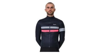 Chaqueta de manga larga rapha brevet insulated azul rosa  hombre