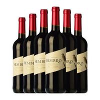 vinas del jaro vino tinto sembro ribera joven 75 cl 135 vol pack de 6 unidades