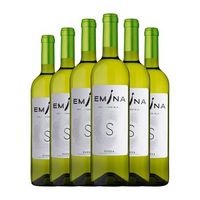 emina vino blanco rueda 75 cl 125 vol pack de 6 unidades