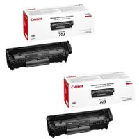 original multipack canon lasershot lbp-2900i printer toner cartridges 2 pack -7616a005aa