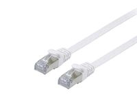 latiguillo plano apantallado uftp categoria 6a10g 3m color blanco