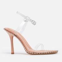 alexander wang womens nova 105 pvc heeled sandals - uk 3