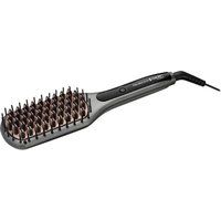 remington keratin protect sleek  smooth cb7408 heated brush - grey grey
