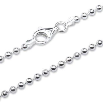 Cadena con esferas de plata 925 3,0mm