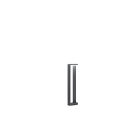 baliza led de jardin quad - 10w ip65 800lm 60cm de altura 3000k aluminio pintado color antracita - perenz