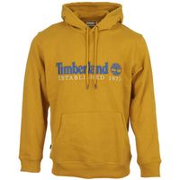 timberland jersey logo brush back hoodie para hombre