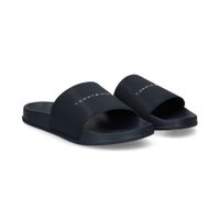 tommy hilfiger sandalias planas mujer - azul marino talla 44