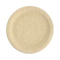 plato de carton kraft antigrasa 22o 450 unidades