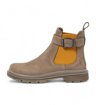 Art para mujer. 1189213BM003_5BM Botines de piel 1892 taupe (39), Plano, Ninguno, Casual