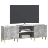 mueble de tv  mueble de salon  gabinete de tv gris hormigon 150 x 31 x 50 cm