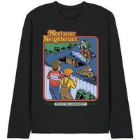 steven rhodes camiseta manga larga meet your neighbours para hombre