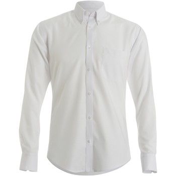 Kustom Kit Camisa manga larga KK184 para hombre