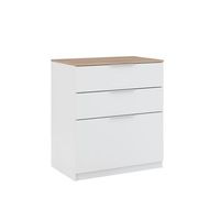 aparador betti 50 x 90 cm con 3 cajones vicco