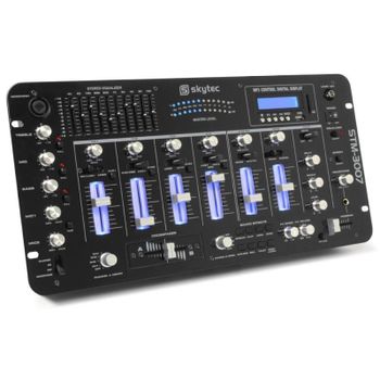 Mezclador de audio Vonyx Skytec STM-3007 Bluetooth 8 canales SD USB
