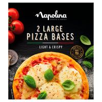 napolina pizza bases twin pack