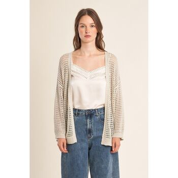 Molly Bracken Chaqueta de punto LA1711EP-SILVER para mujer