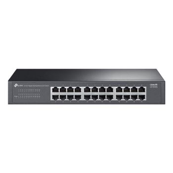 Switch TP-Link LS1024G 24 puertos Gigabit sin gestión, sin ventilador