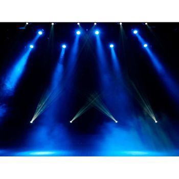Fotomural Vinilo Escenario Luces 350 X 250 Cm